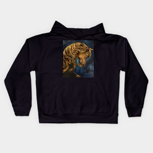 Proud Copper Stallion Kids Hoodie